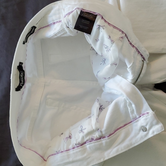 Ladies Nanette Lepore White skinny jeans, size 6 - Picture 7 of 10